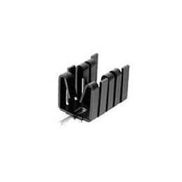 1 pcs : 576802B04000G - Heat Sinks Plug-In Heat Sink, TO220, 4 Clip, Single Tab for Vertical, 27.3 C/W, 1.75mm Hole