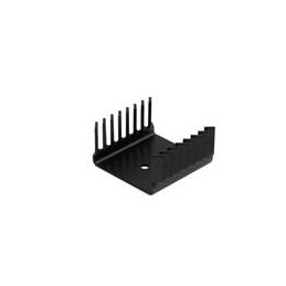 1 pcs : HSS24-B20-NP - Heat Sinks heat sink, stamping, TO-218/TO-220, 38 x 42 x 25 mm, no pin