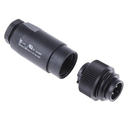 50 pcs - binder Circular Connector, 4 Contacts, Cable Mount, Plug, Male, IP67, 693 Series