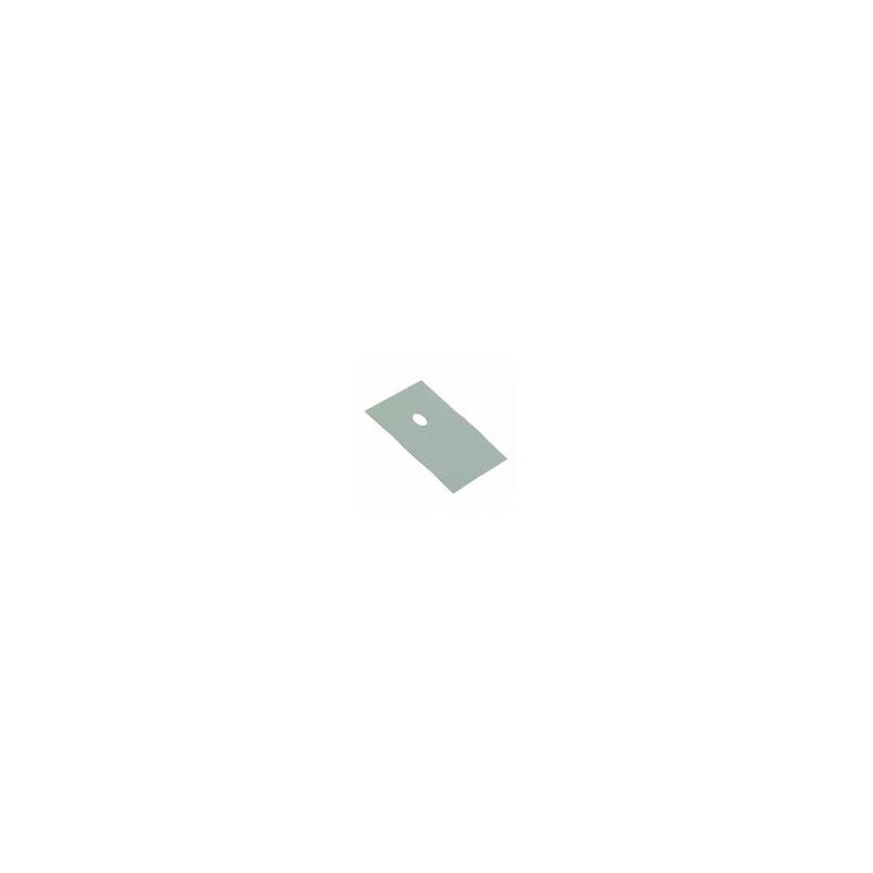 1 pcs : 53-02-103G - Thermal Interface Products Thermalsil III Pad for TO218, Polygon, 5-Side, 23.80x19.05x 0.152mm, Sil Rubber