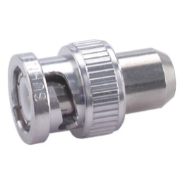15 pcs - Huber+Suhner Straight 50Ω RF Adapter BNC Plug to QLA-01 Socket 1.4GHz