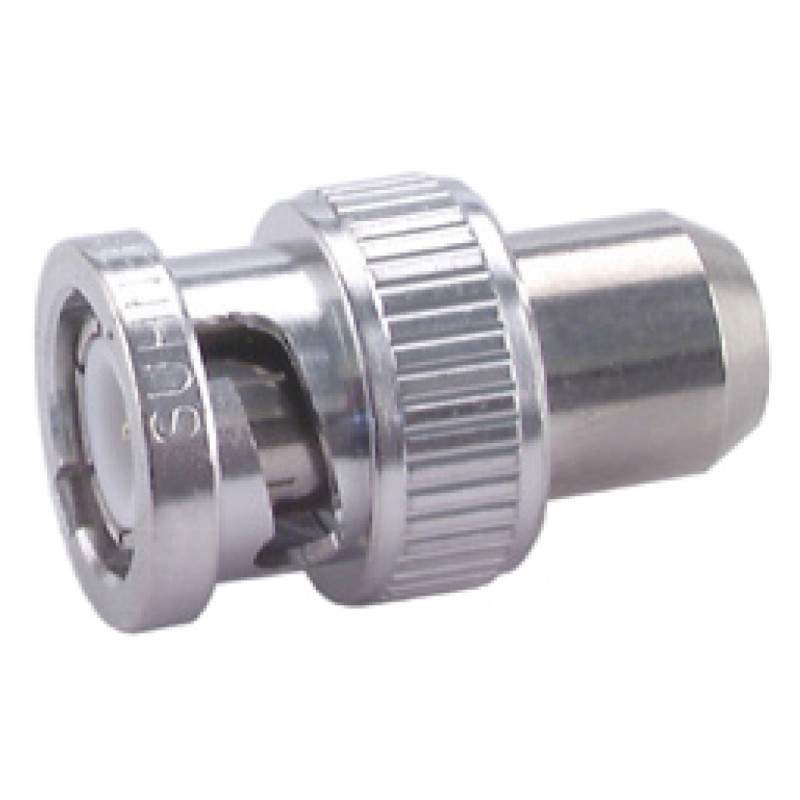 15 pcs - Huber+Suhner Straight 50Ω RF Adapter BNC Plug to QLA-01 Socket 1.4GHz