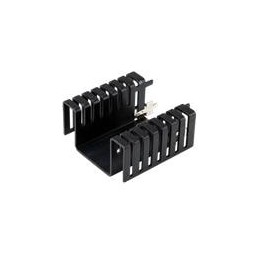 1 pcs : HSS01-B20-CP - Heat Sinks heat sink, stamping, TO-220, 49.31 x 48.