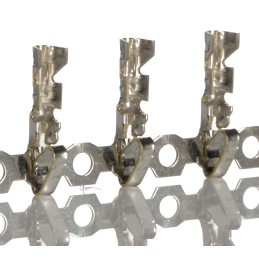 100 pcs - Molex KK Series Female Crimp Terminal, 30AWG Min, 22AWG Max