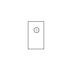 1 pcs : 4171G - Thermal Interface Products Insulator for TO-220, Aluminum Oxide Ceramic, 1.78mm Thickness, 16.51mm