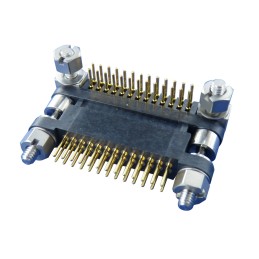 1 pcs - Amphenol Socapex MHDAS Series Straight PCB Header, 50 Contact(s), 1.27mm Pitch, 2 Row(s), Shrouded