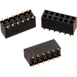 1 pcs - Wurth Elektronik WR-PHD Series Straight PCB Socket, 24-Contact, 2-Row, 2.54mm Pitch