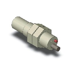 1 pcs - Omron Capacitive Barrel-Style Proximity Sensor, M18 x 1, 10 mm Detection, NPN Output, 10 - 30 V dc, IP66