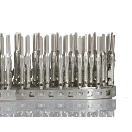 100 pcs - Molex MX150 Series Male Crimp Terminal, 22AWG Min, 18AWG Max