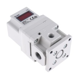 1 pcs - SMC G 1/4 Pneumatic Regulator - 0.005MPa to 0.9MPa, 1/4in, 1MPa max. input