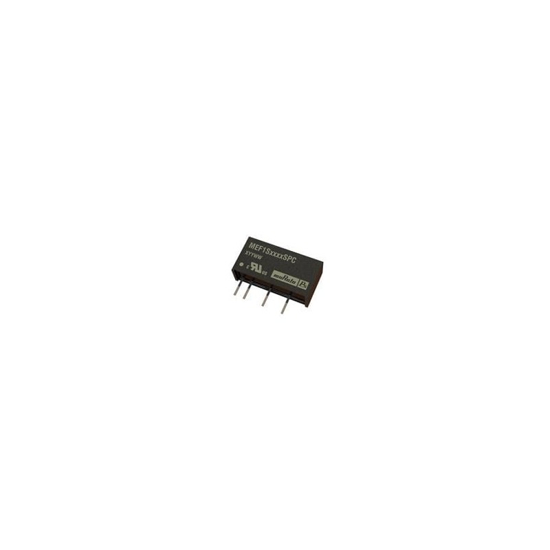 1 pcs : MEF1S0503SPC - Isolated DC/DC Converters - Through Hole 4.75-5.25VIN 12VOUT 1W