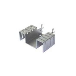 1 pcs : ATS-PCBT1081 - Heat Sinks BGA Heat Sink, Board Level Stamp, No TIM, Clear, TO218, TO220, 42.1x51x18.5mm
