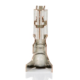 100 pcs - Molex MicroClasp Series Female Crimp Terminal, 26AWG Min, 22AWG Max