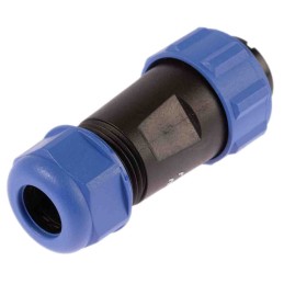 1 pcs - RS PRO Circular Connector, 12 Contacts, Cable Mount, Plug, Male, IP68