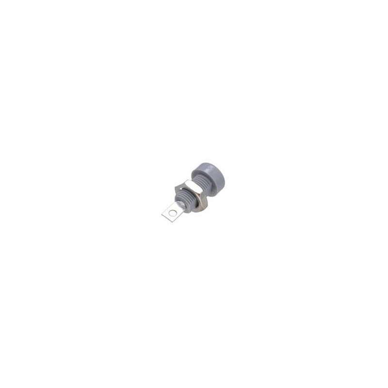 1 pcs : 108-0913-001 - Test Plugs & Test Jacks BANANA JACK GRAY