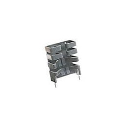 1 pcs : 566010B03400G - Heat Sinks Plug-In Heat Sink for SIPS, Vertical, 11.5 Degree C/W, 2.39mm Hole, Solder Tabs