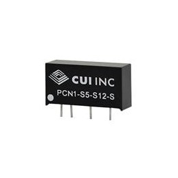 1 pcs : PCN1-S12-D12-S - Isolated DC/DC Converters - Through Hole 10.8-13.2Vin +/-12V +/-42mA 1W Iso SIP