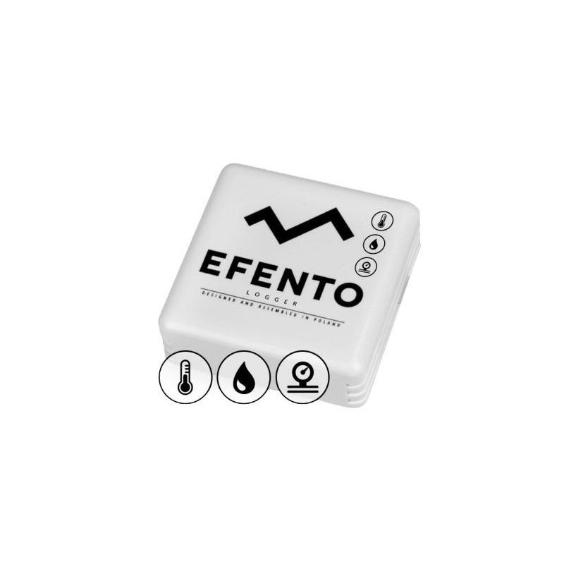 1 pcs - Efento 5906660327394 Humidity Data Logger, Bluetooth