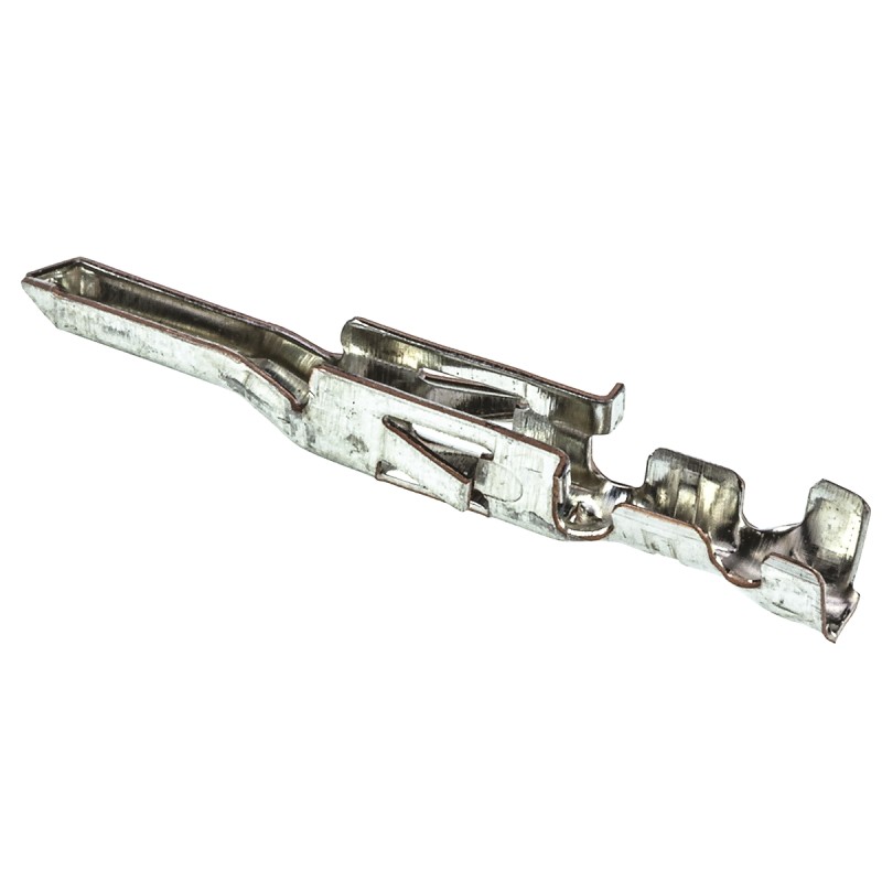 100 pcs - Molex Mini-Fit Series Male Crimp Terminal, 28AWG Min, 22AWG Max