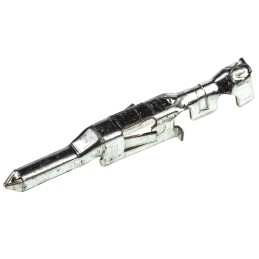 100 pcs - Molex Mini-Fit Series Male Crimp Terminal, 28AWG Min, 22AWG Max