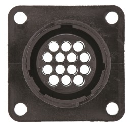 1 pcs - TE Connectivity 14 Way Panel Mount, Surface Mount Circular Connectors Receptacle