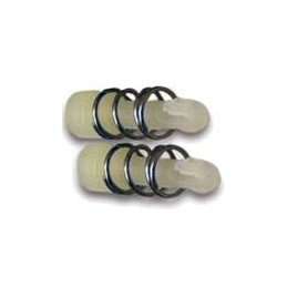 1 pcs : ATS-HK127-R0 - Heat Sinks Plastic pushPIN and Spring Assembly, 7.3x10.3x13.3mm, 3mm Board Hole Size