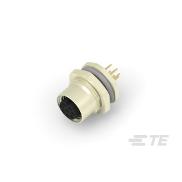 1 pcs - TE Connectivity Circular Connector, 8 Contacts, Rear Mount, M12 Connector, Socket, Female, IP67