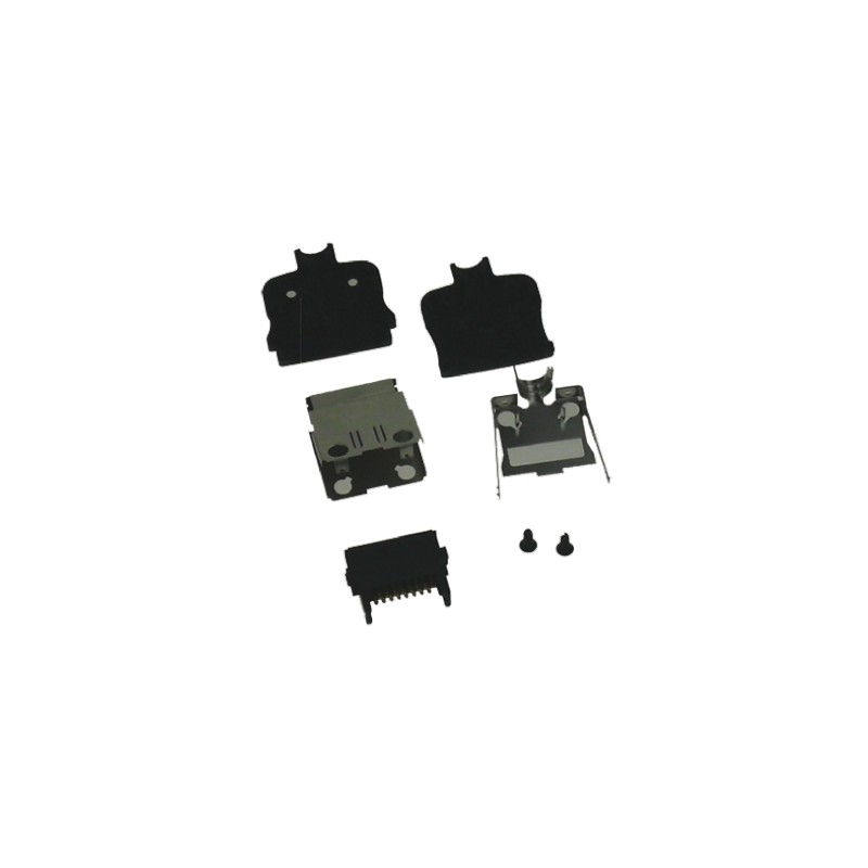 25 pcs - Hirose 16-Way IDC Connector Plug for Through Hole Mount