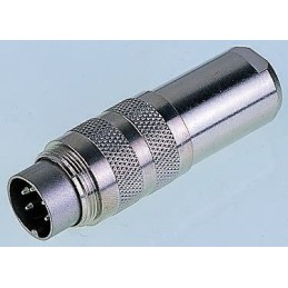 1 pcs - binder Circular Connector, 12 Contacts, Cable Mount, Miniature Connector, Plug, Male, IP67, 423 Series