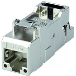 1 pcs - Telegartner AMJ-S Series Plug Ethernet Connector, Keystone Mount, Cat6a