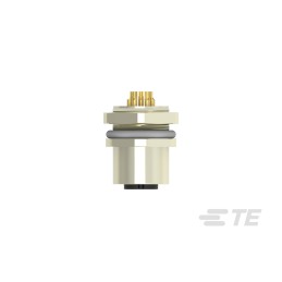 1 pcs - TE Connectivity Circular Connector, 8 Contacts, Front Mount, M12 Connector, Socket, Female, IP67
