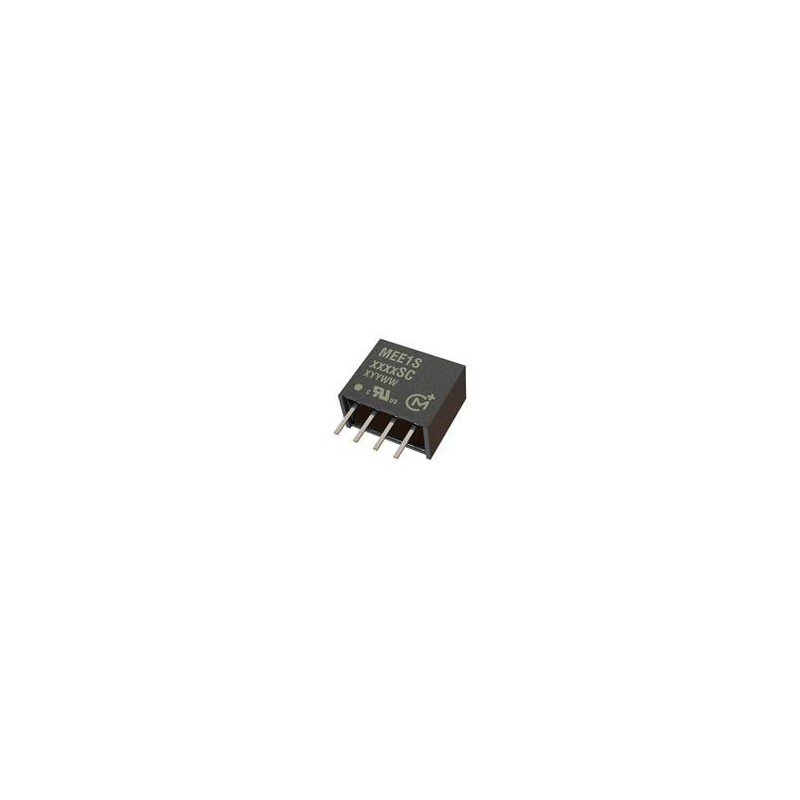 1 pcs : MEE1S2415SC - Isolated DC/DC Converters - Through Hole 1W 24VIN 15VOUT 67MA SIP