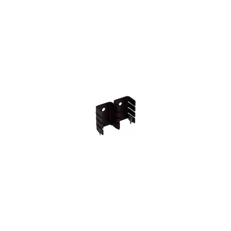 1 pcs : 578622B03200G - Heat Sinks Channel Heat Sink for Dual TO220, Vertical, 13.2 Degree C/W, 1.91mm Hole, Tab