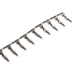 100 pcs - TE Connectivity 0.140 Mate-N-LOK Series Male Crimp Terminal, 20AWG Min, 14AWG Max