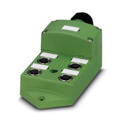 1 pcs - Phoenix Contact SACB Series Sensor Box, M12, 5 way, 4 port