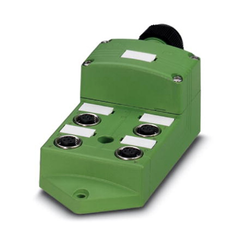 1 pcs - Phoenix Contact SACB Series Sensor Box, M12, 5 way, 4 port