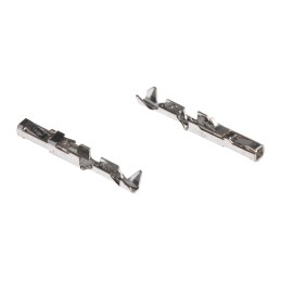 100 pcs - Molex C-Grid III Series Female Crimp Terminal, 28AWG Min, 26AWG Max