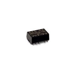 1 pcs : DETN01M-15N - Isolated DC/DC Converters - SMD 1W 12Vin +/-15Vout +/-3.4-34mA SMT Unregulated