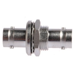 15 pcs - Huber+Suhner Straight 50Ω RF Adapter BNC Socket to BNC Socket 4GHz