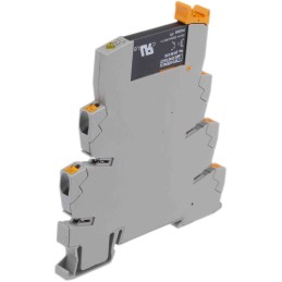 1 pcs - Phoenix Contact PLC-OPT- 24DC/ 48DC/100 Series Solid State Interface Relay, DIN Rail Mount
