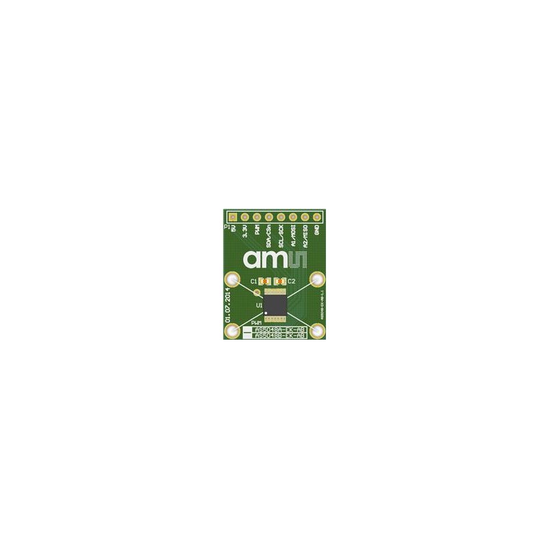 1 pcs : AS5048B-TS_EK_AB - Magnetic Sensor Development Tools Adapter Board with I2C Interface