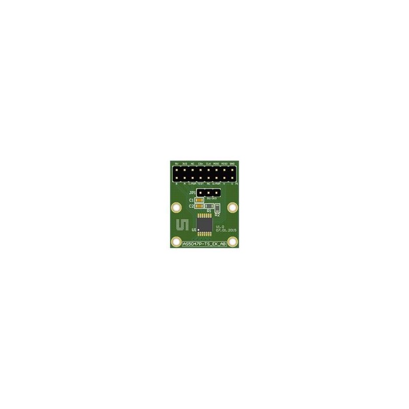 1 pcs : AS5047P-TS_EK_AB - Magnetic Sensor Development Tools Adapter Board