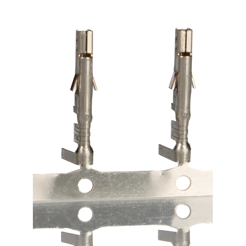 100 pcs - Molex Mini-Fit Series Female Crimp Terminal, 24AWG Min, 18AWG Max