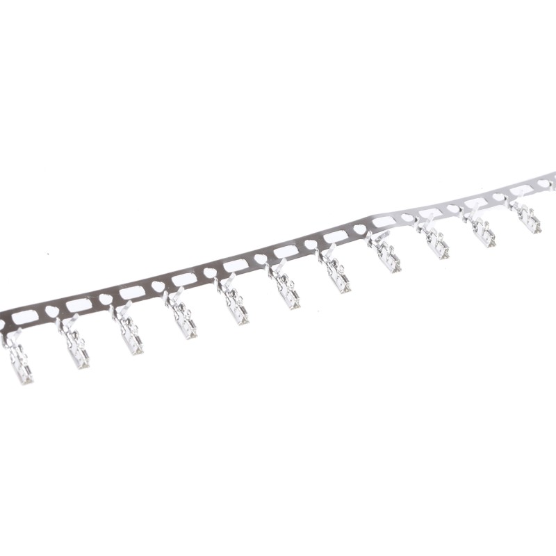 100 pcs - TE Connectivity Economy Power 2.5 Series Female Crimp Terminal, 26AWG Min, 22AWG Max