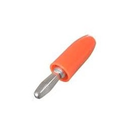 1 pcs : 108-0306-001 - Test Plugs & Test Jacks BANANA PLUG ORANGE