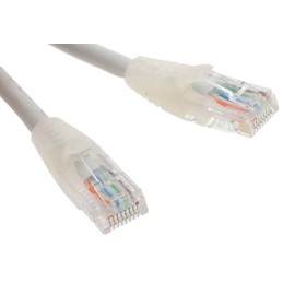 1 pcs - RS PRO Cat5e Male RJ45 to Male RJ45 Ethernet Cable, U/UTP, Grey LSZH Sheath, 10m