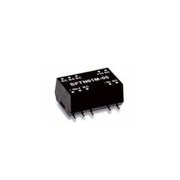1 pcs : SFTN01M-15 - Isolated DC/DC Converters - SMD 10.8-13.2Vin 15Vout 6.7-67mA 1W SMT