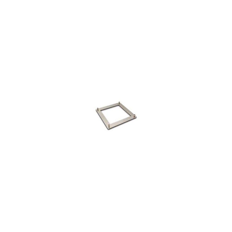 1 pcs : ATS-HK379-R0 - Heat Sinks Cooler Backing Plate, 96x96 LxW, 80mm Hole-Hole, 6mm Standoff Height, AI