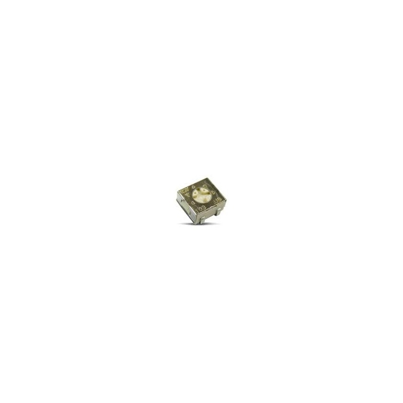 1 pcs : TS4YJ503MR10 - Trimmer Resistors - SMD 4mm J-HOOK 50K