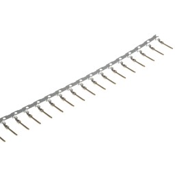 100 pcs - Amphenol, L17RR Series, Male Crimp D-sub Connector Contact, Gold over Nickel, 24 - 20 AWG